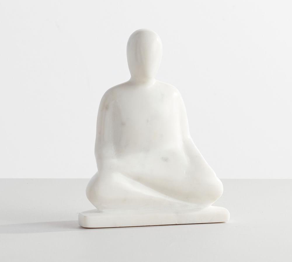 Marble Meditating Form, 5.5W x 7"H - Image 0