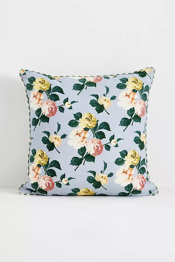 Cotton Printed Floral Pillow - Image 0