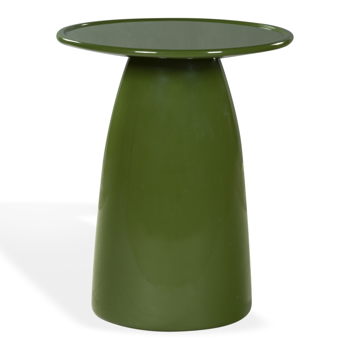 Stephan Concrete Accent Table - Olive Green - Image 4