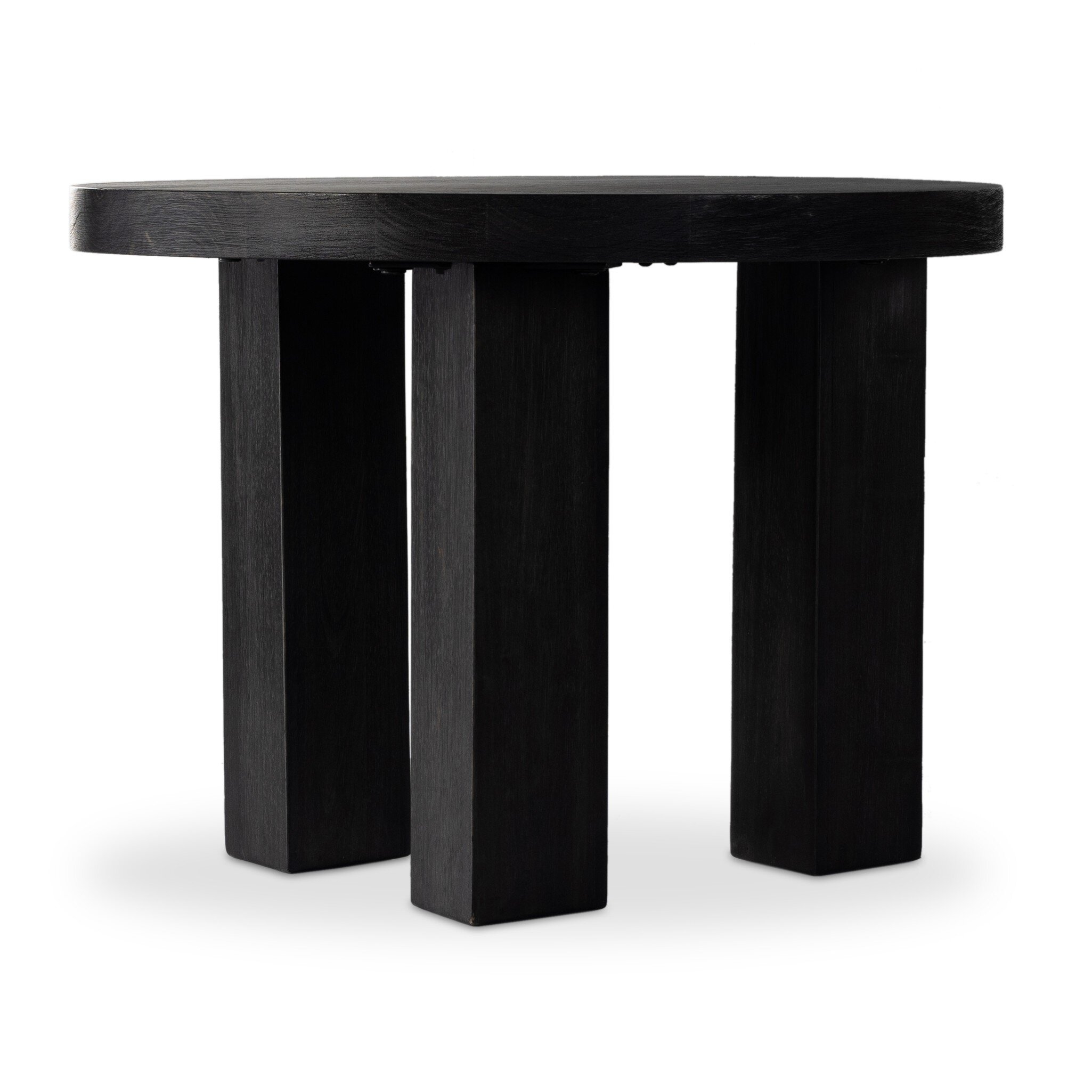 Mesa End Table - Ebony Parawood - Image 2