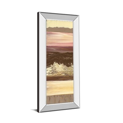 "Down Under I" By Dlynn Roll Mirror Framed Print Wall Art