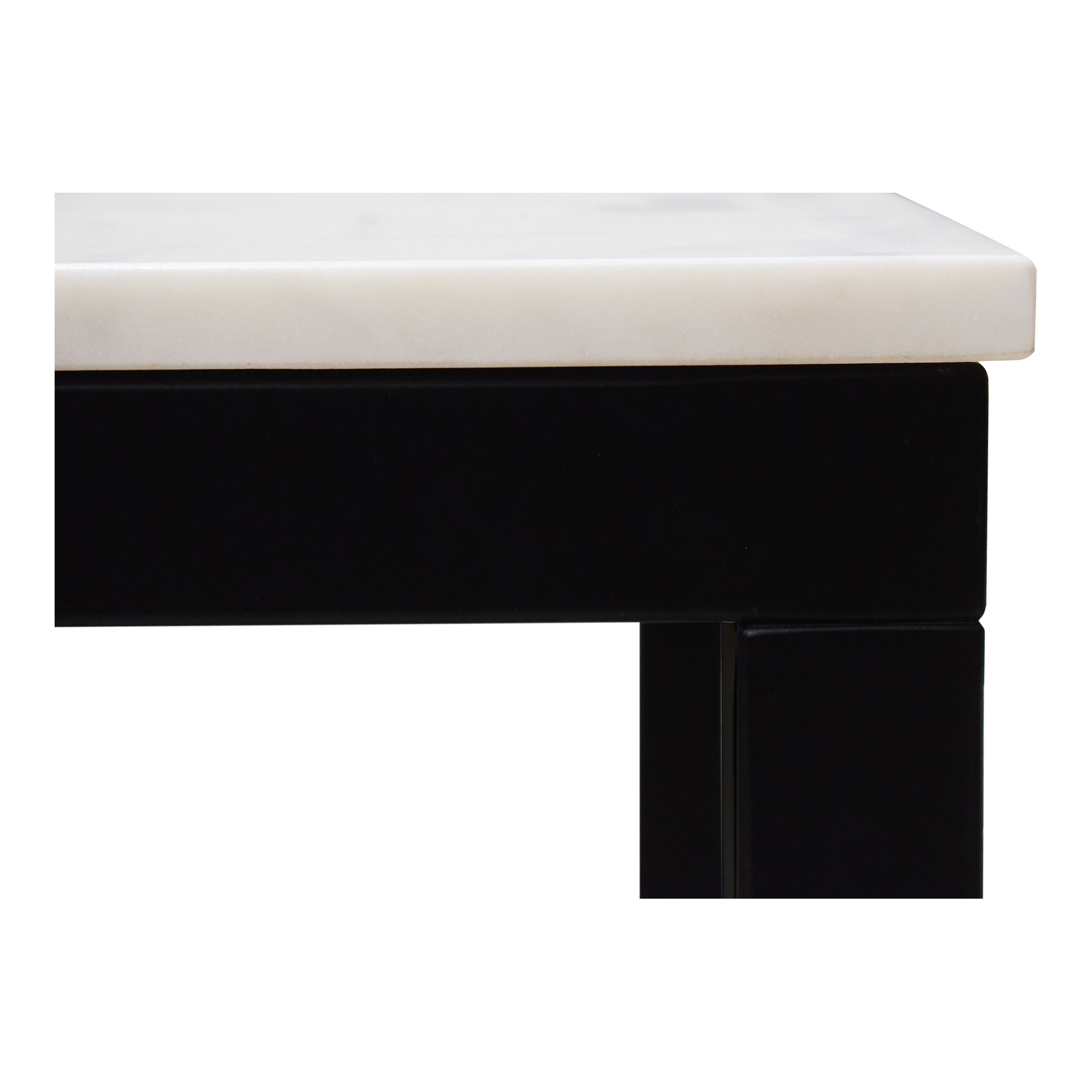 Parson Marble Small Dining Table White - Image 5