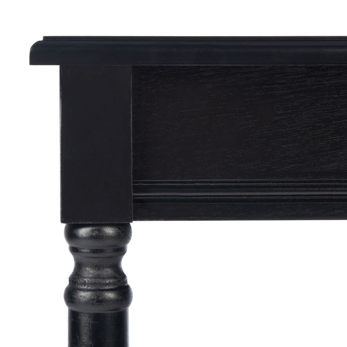 Tinsley Square Accent Table - Black - Safavieh - Image 2