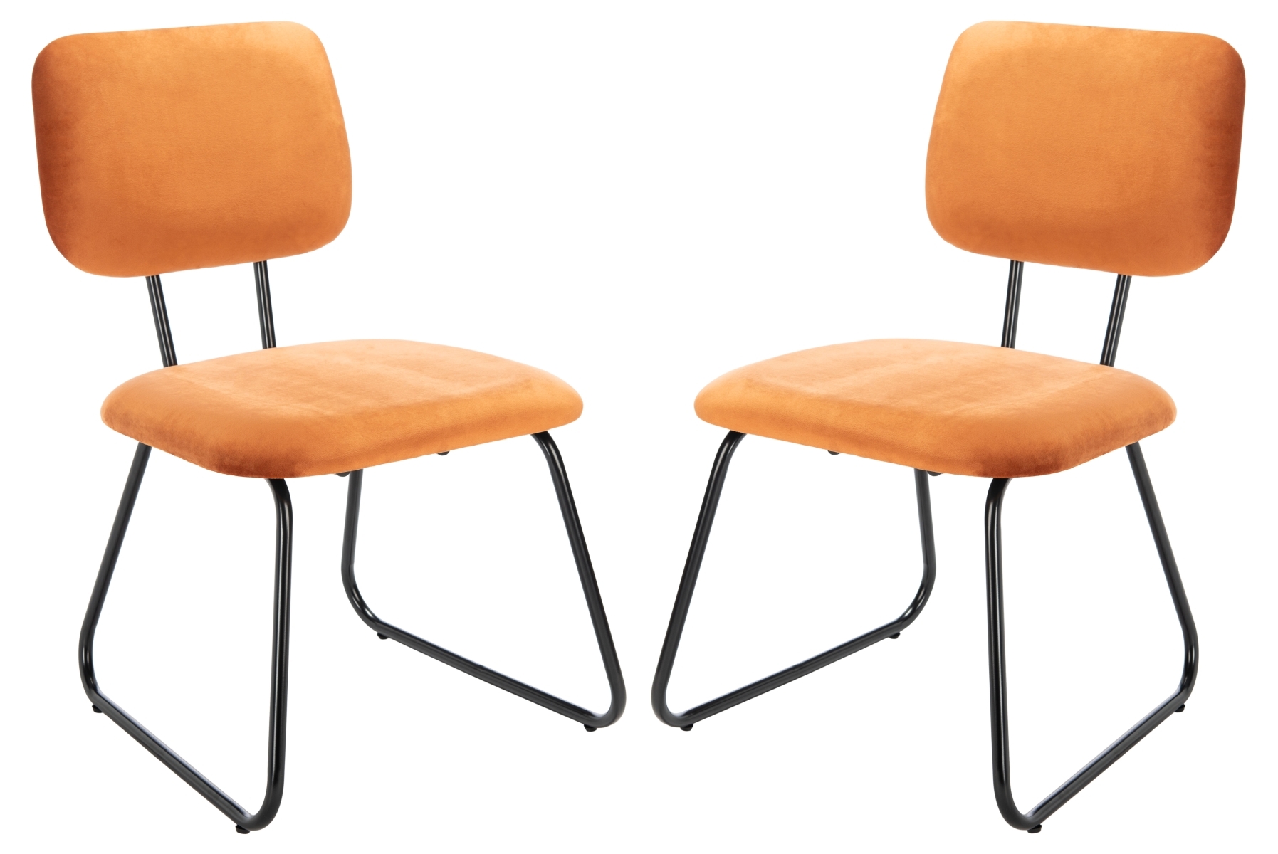 Chavelle Side Chair - Sienna / Black - Safavieh - Image 0