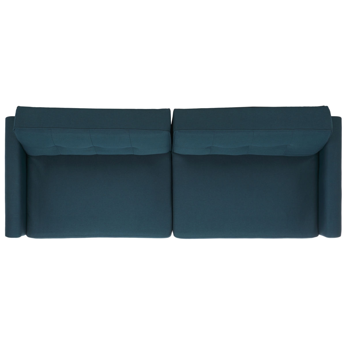 Bushwick Foldable Futon Bed - Navy / Brown - Safavieh - Image 5