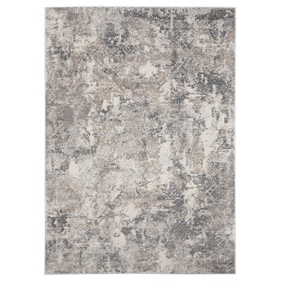 Elette Abstract Beige Area Rug - Image 0