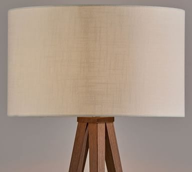 Axson Wood Floor Lamp, Rosewood - Image 2