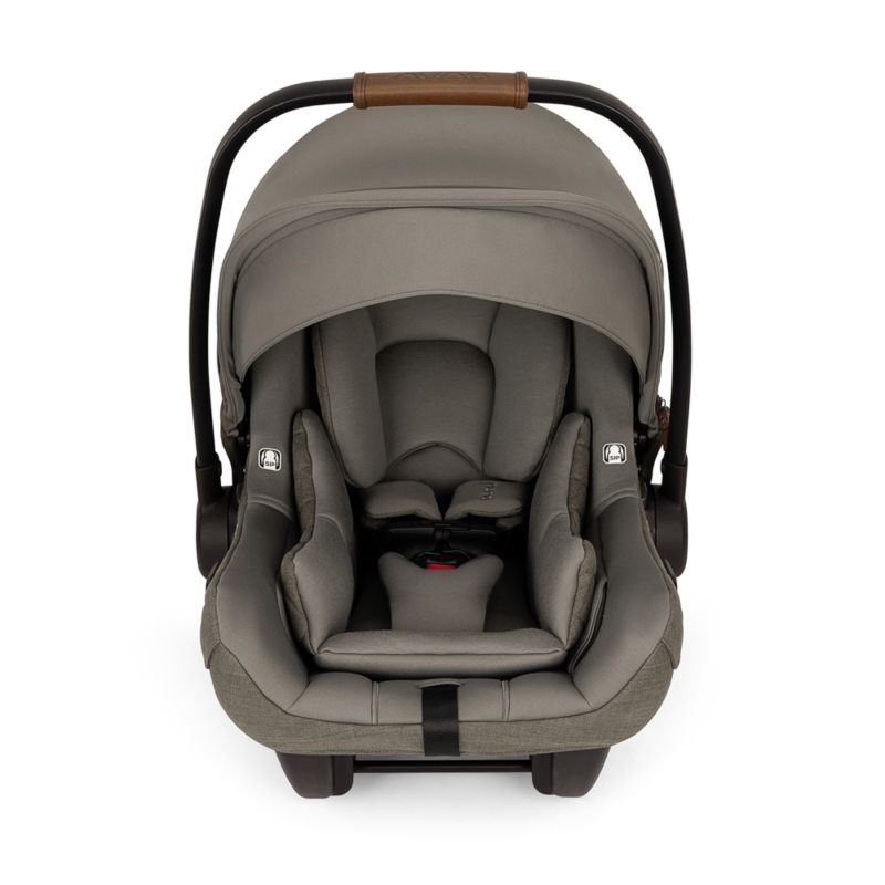 Nuna PIPA ™ aire rx Granite Grey Reclining Infant Car Seat + PIPA RELX Base - Image 1