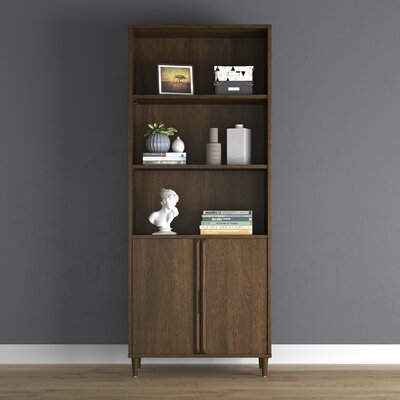 Elston 71.85" H x 29.29" W Wood Standard Bookcase - Image 0