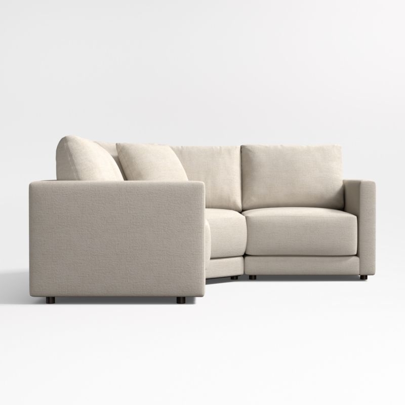 Gather 3-Piece Wedge Sectional Sofa - Image 1