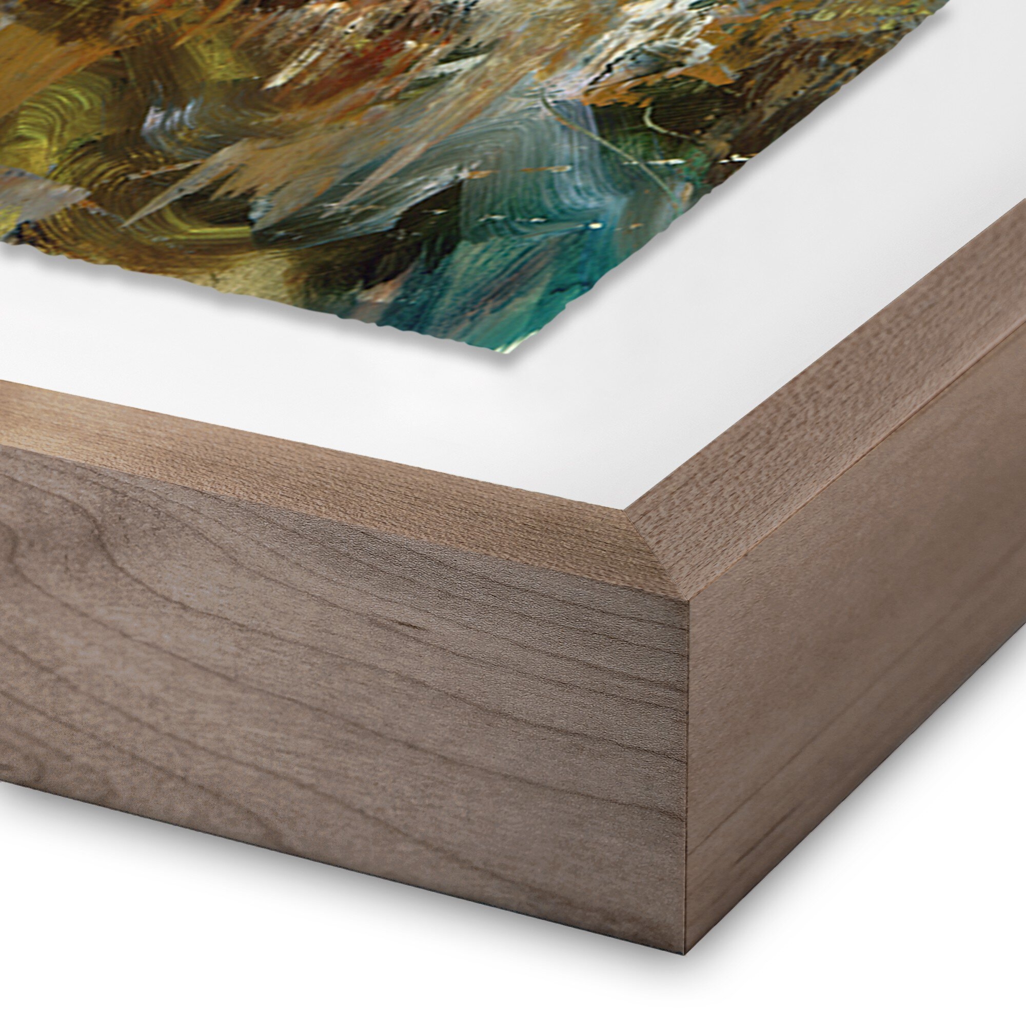 Grasshopper Pass by Lesley Frenz - Rustic 1.5 Walnut - Image 1