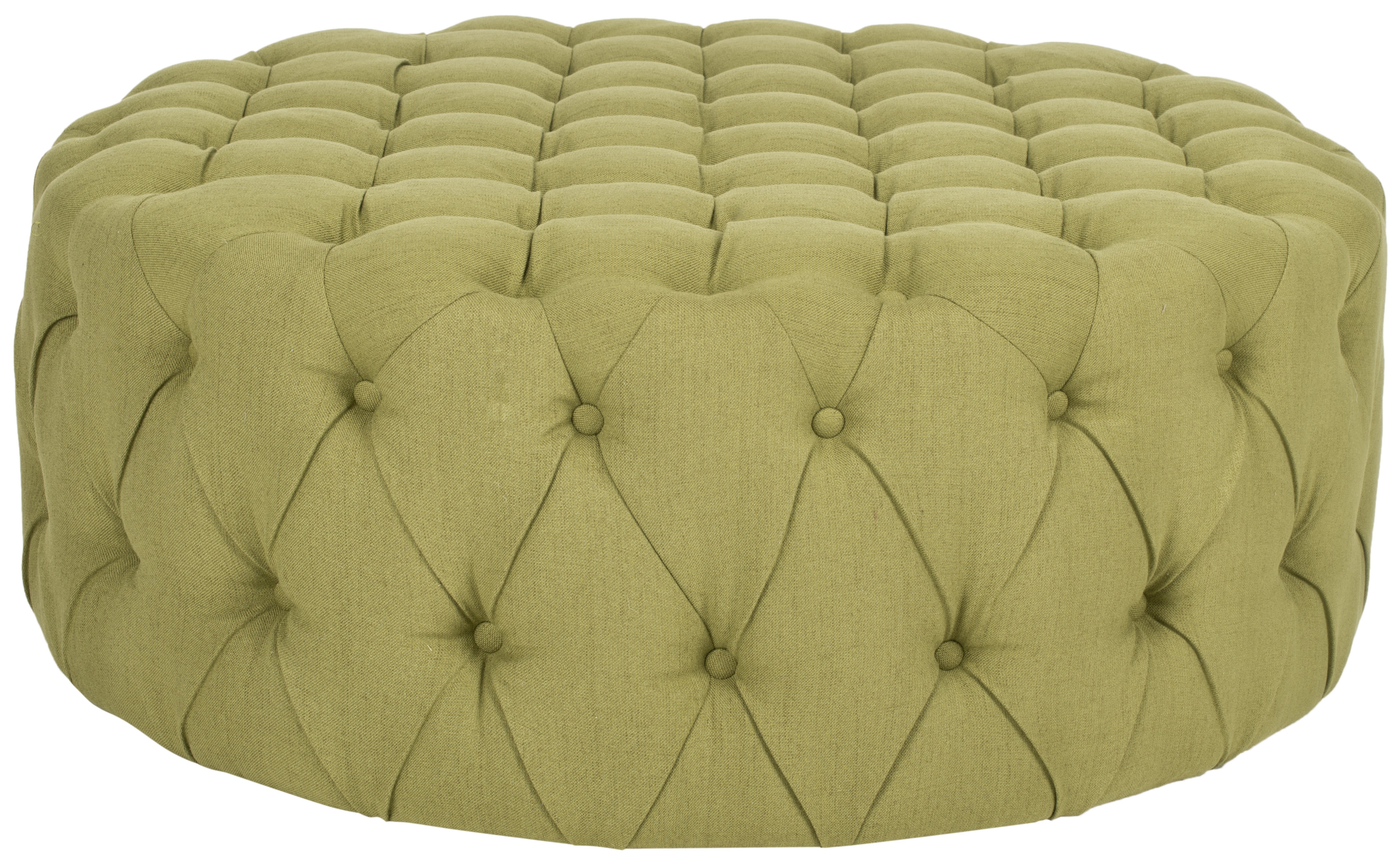 Charlene Ottoman - Sweet Pea - Safavieh - Image 0