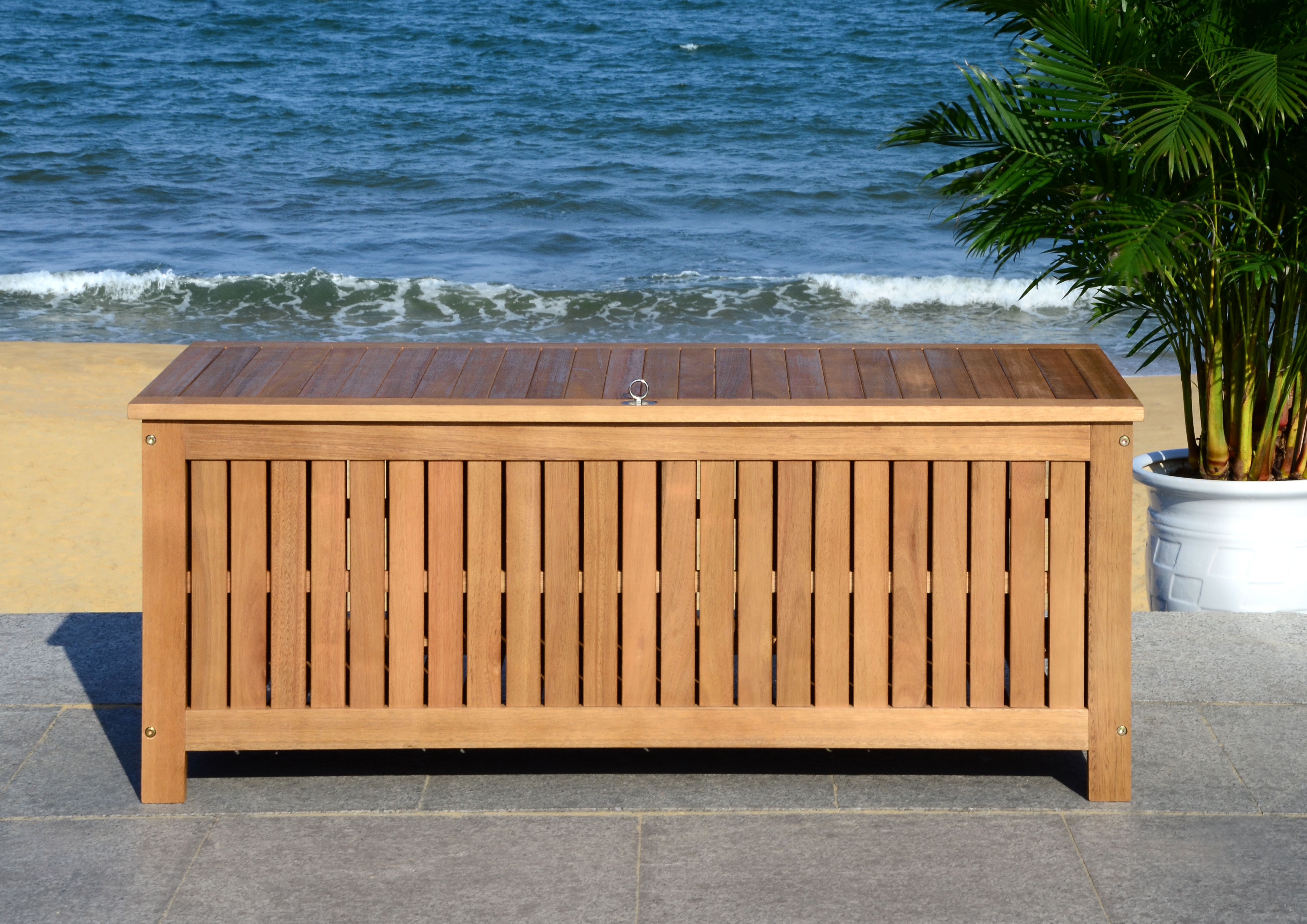 Abri 47.63-Inch L Cushion Box - Natural - Safavieh - Image 9