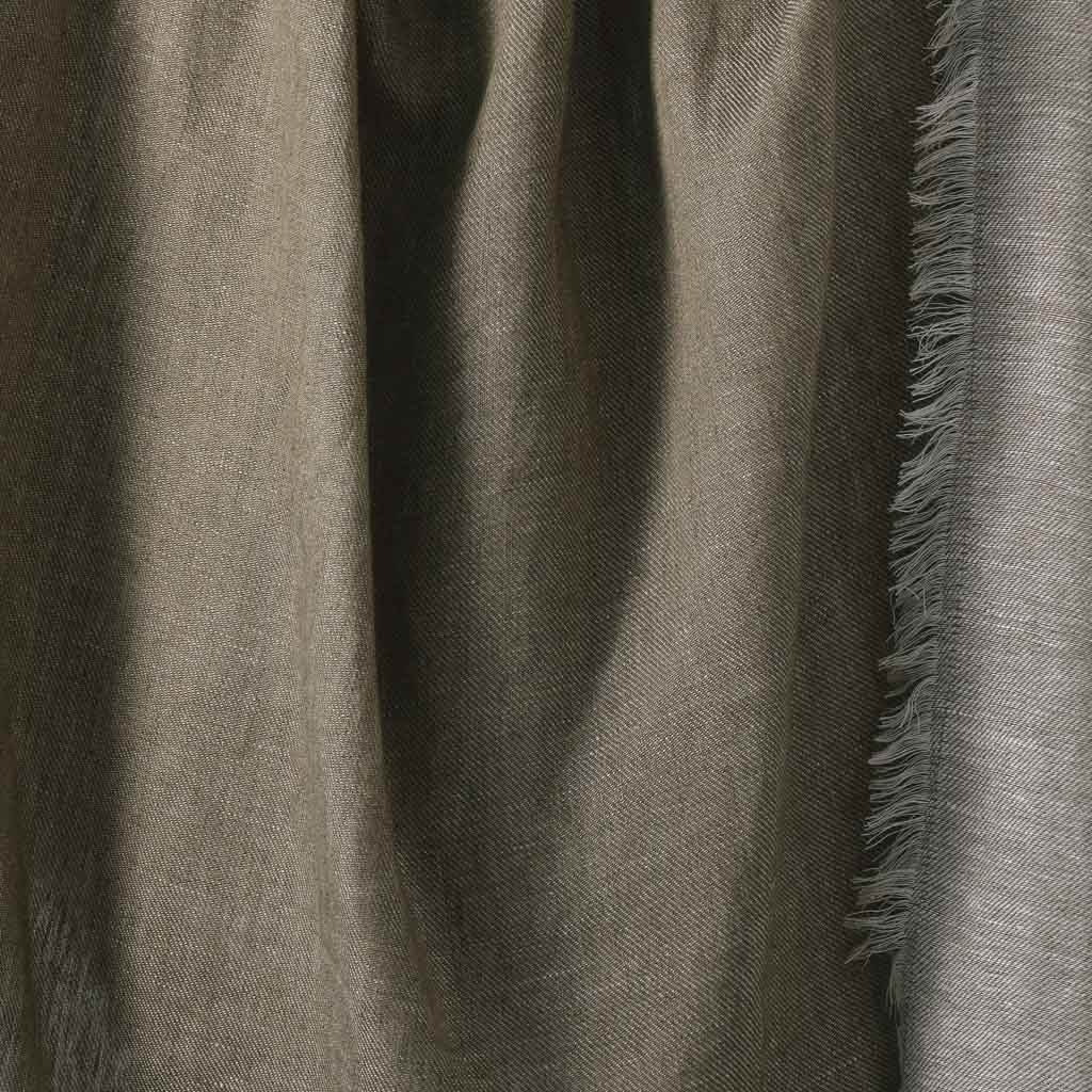 The Citizenry Arya Linen Throw | Olive - Image 5