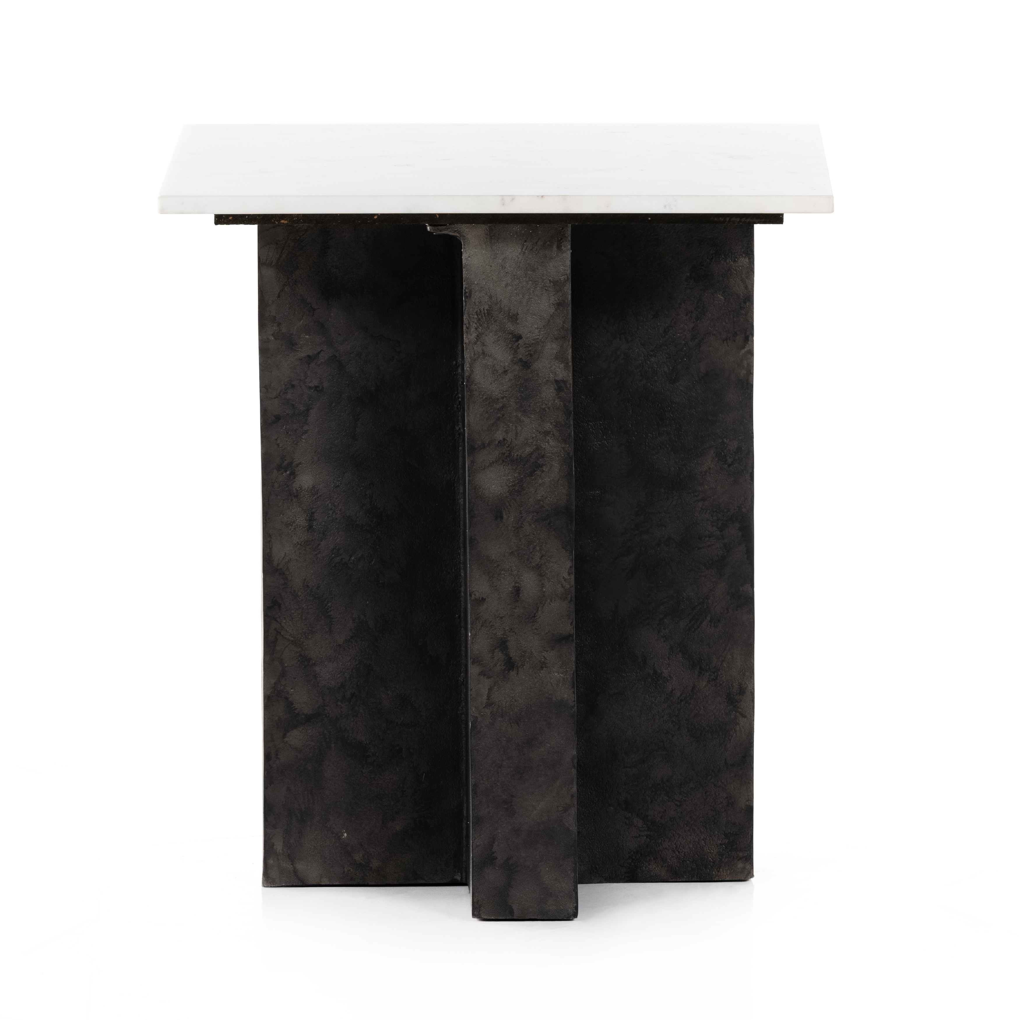 Terrell End Table-Raw Black - Image 3