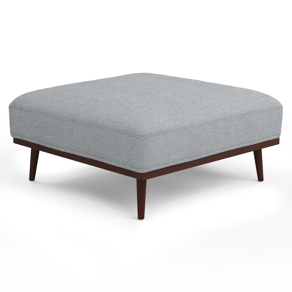 Rhett 38.5" Ottoman - Harbor Gray - Image 0