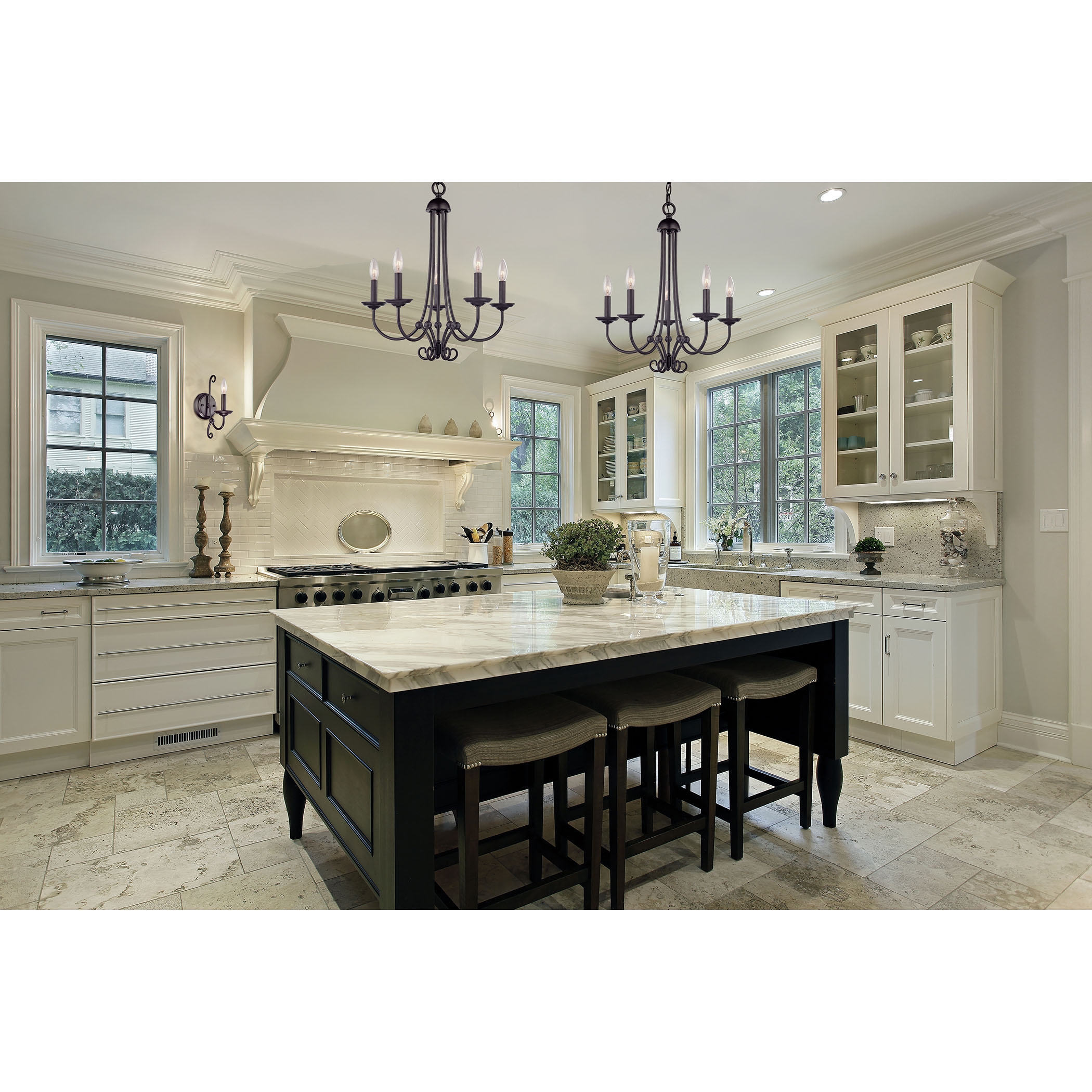 Williamsport 20'' Wide 5-Light Chandelier - Oil Rubbed Bronze - Image 4