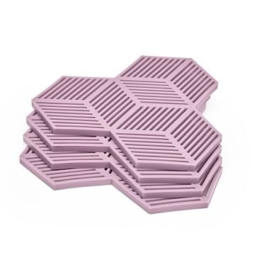 Puik Designs Sico Coasters, Lilac, Set of 4 - Image 2