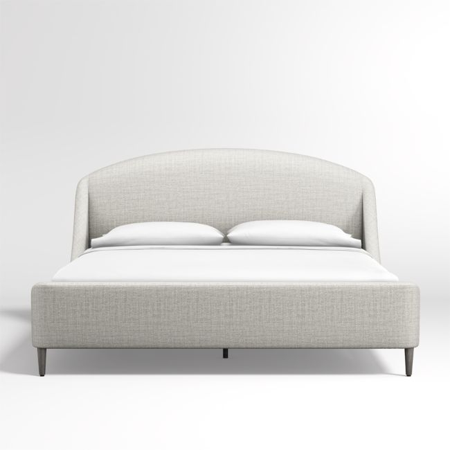 Lafayette Mist Upholstered King Bed - Image 0