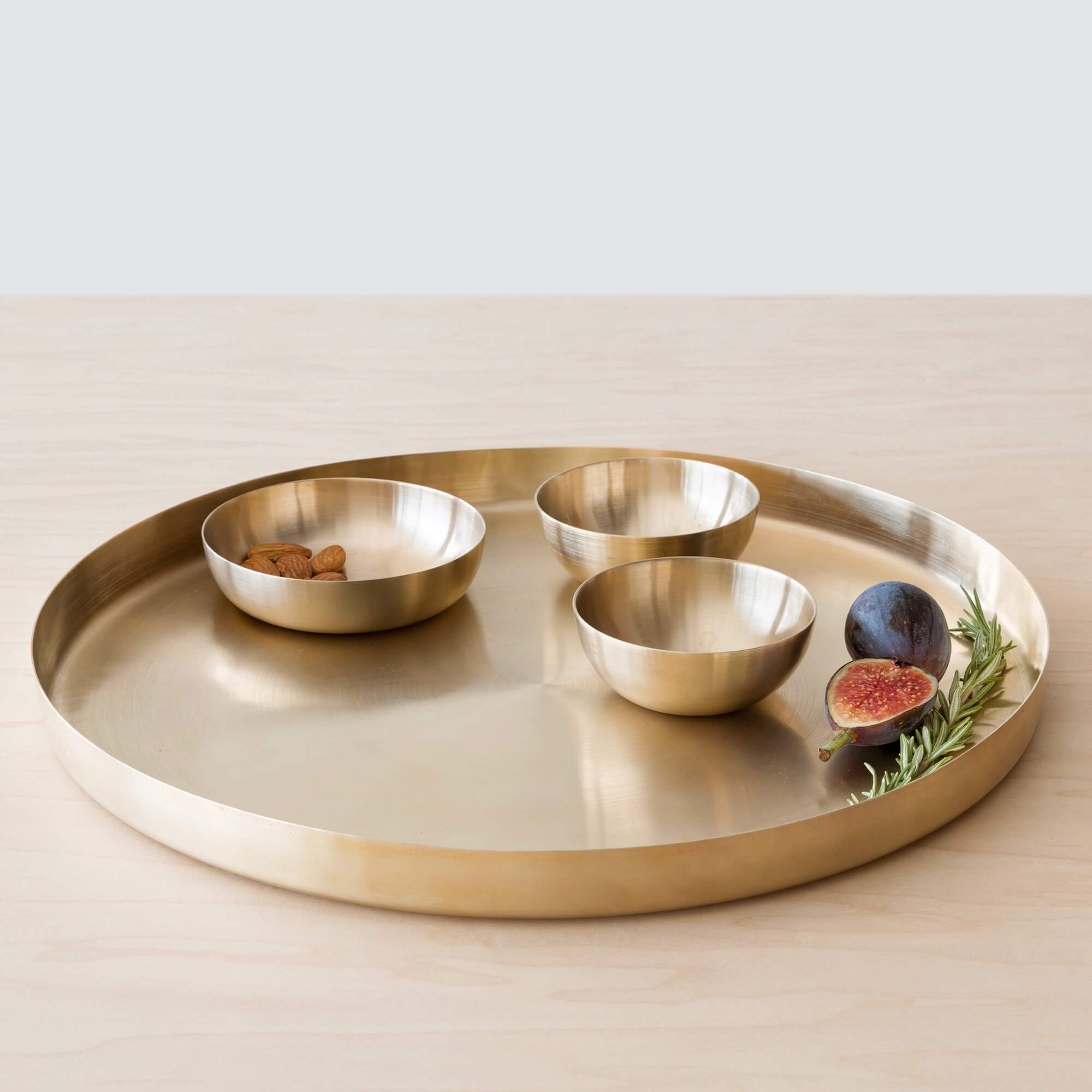 The Citizenry Dasar Bronze Bowls Set of 2 - Image 2