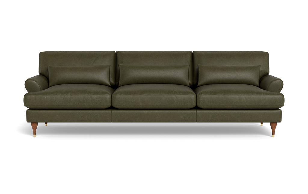 Maxwell Leather 3-Seat Sofa by Apartment Therapy - Image 0