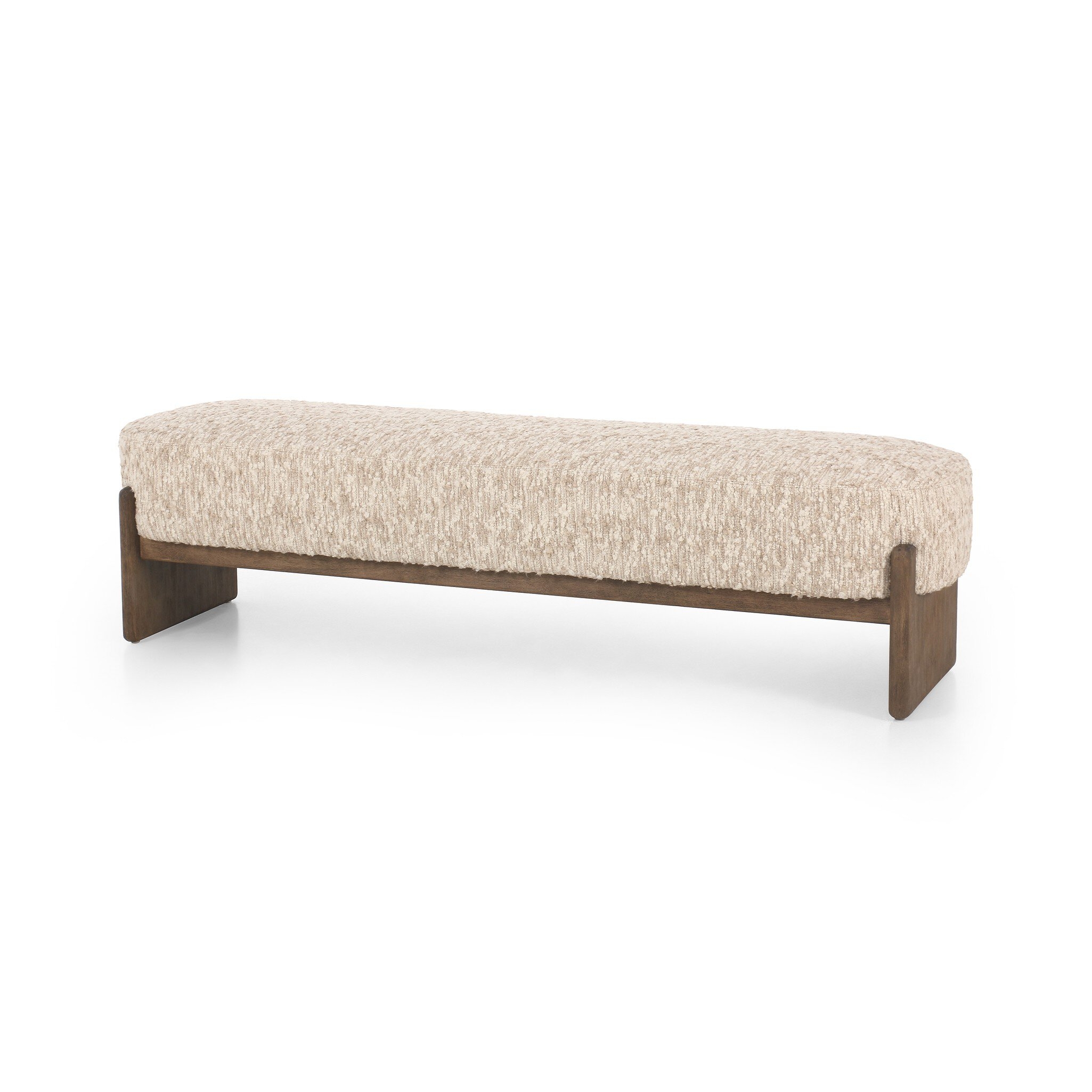 Kirby Accent Bench - Solema Cream - Image 1