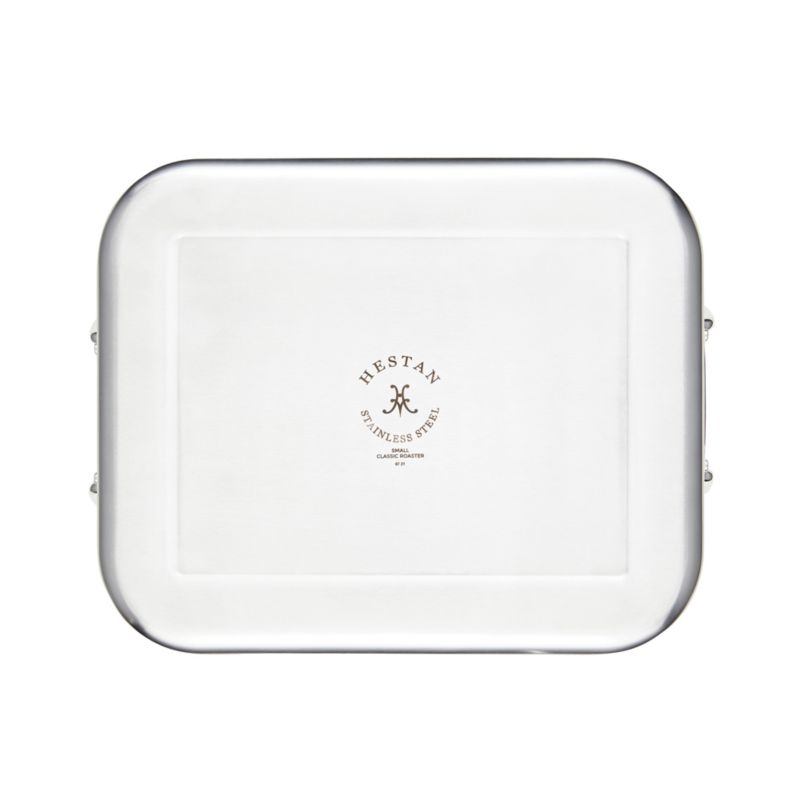 Hestan Provisions Small 14.5" Stainless Steel Roasting Pan with Rack - Image 3