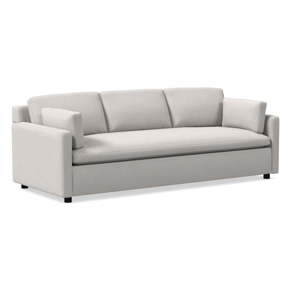 Marin 94" Sofa, Down, Performance Coastal Linen, Dove, Concealed Support - Image 0