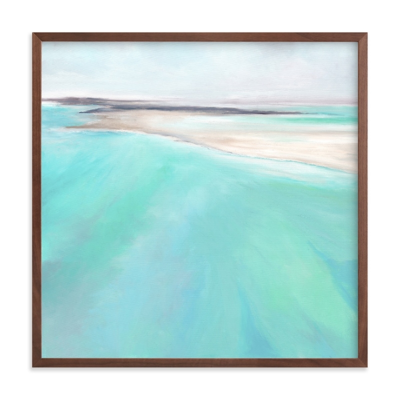 Aqua Waters Open Edition Fine Art Print - Image 0