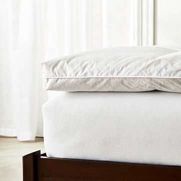 Feather Bed Mattress Topper, Full, White - Image 2