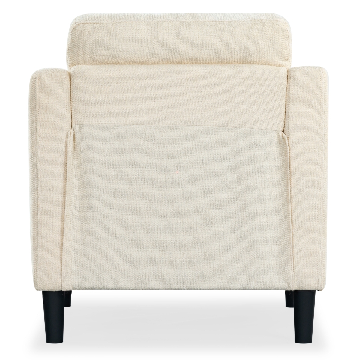 Nathaniel Tufted Back Accent Chair - Creme - Image 8