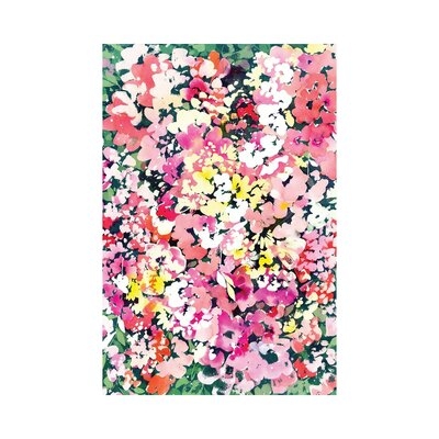Floral Immersion by Creativeingrid - Wrapped Canvas Painting - Image 0