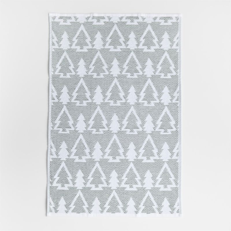 Winter Trees Textured Terry Organic Cotton Kitchen Towels, Set of 2 - Image 2