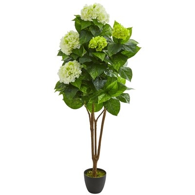 5’ Hydrangea Artificial Plant - Image 0