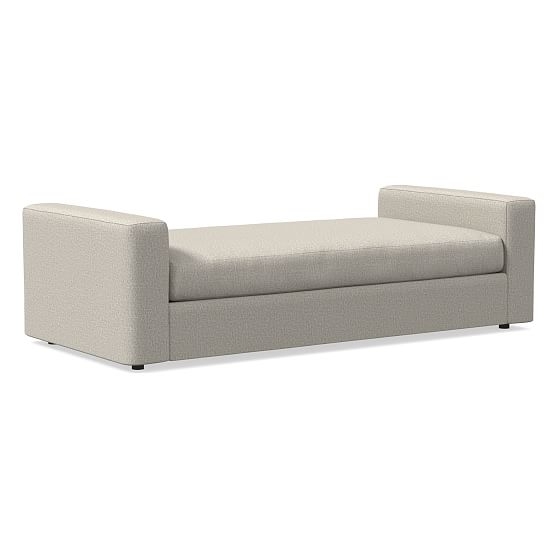 Urban Daybed, Down Blend, Twill, Stone, Concealed Support - Image 0
