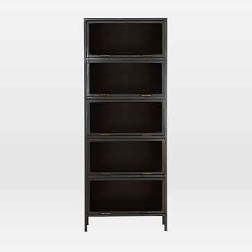 Iron & Glass Barrister Cabinet - Image 2