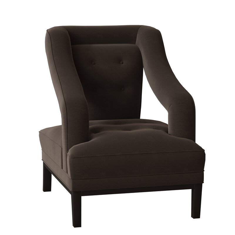 My Chic Nest Noel 28"" Wide Tufted Armchair - Image 0