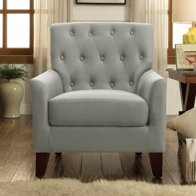 Rosas 30" W Tufted Polyester Armchair - Image 0