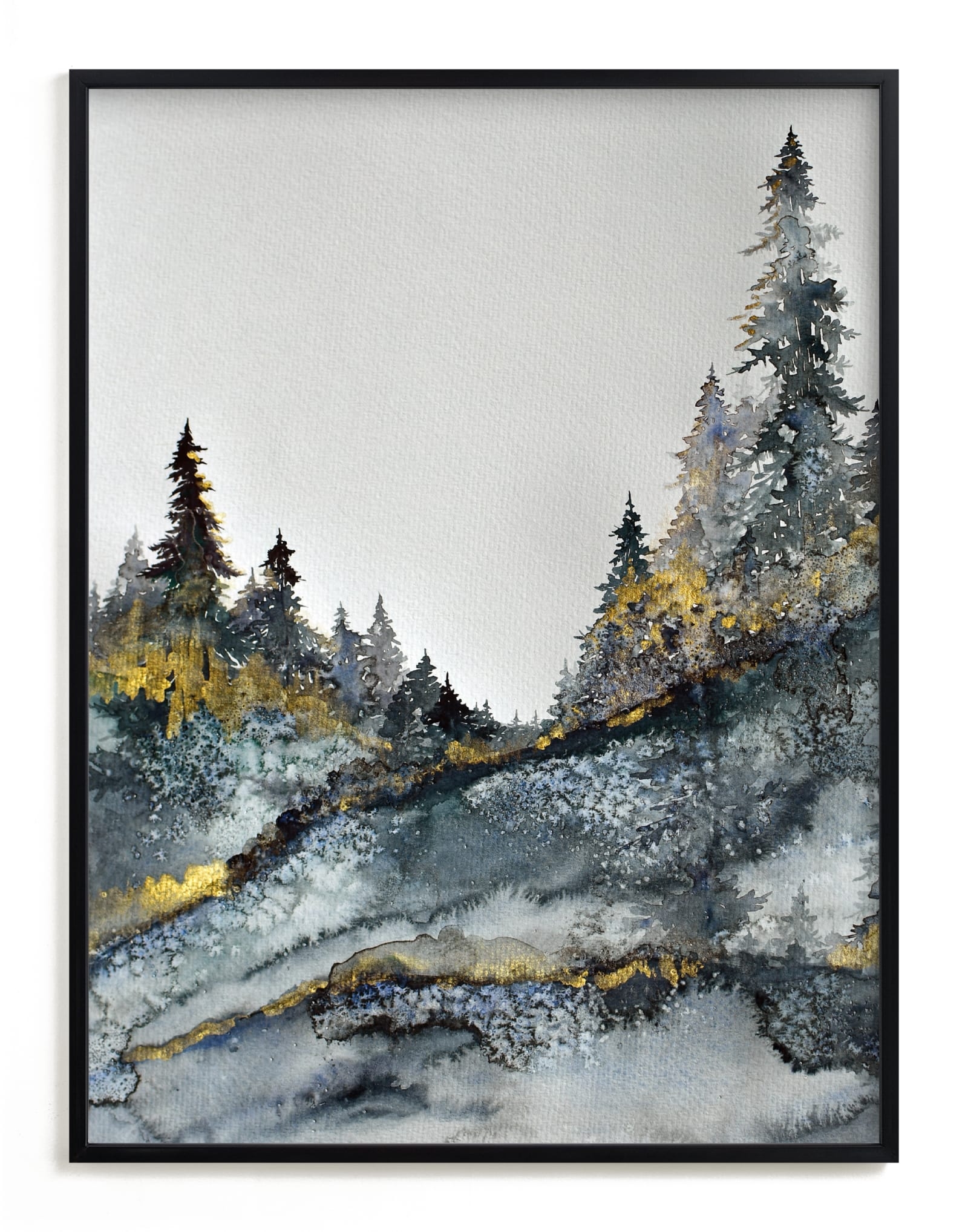 Blue Forest Limited Edition Fine Art Print 2 - Image 0