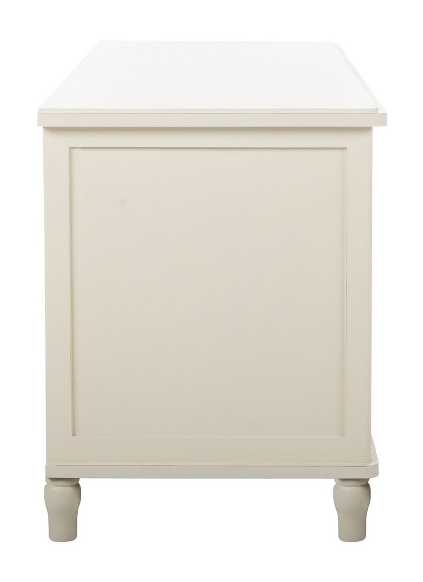 Rooney Entertainment Unit - Distressed White - Arlo Home - Image 3