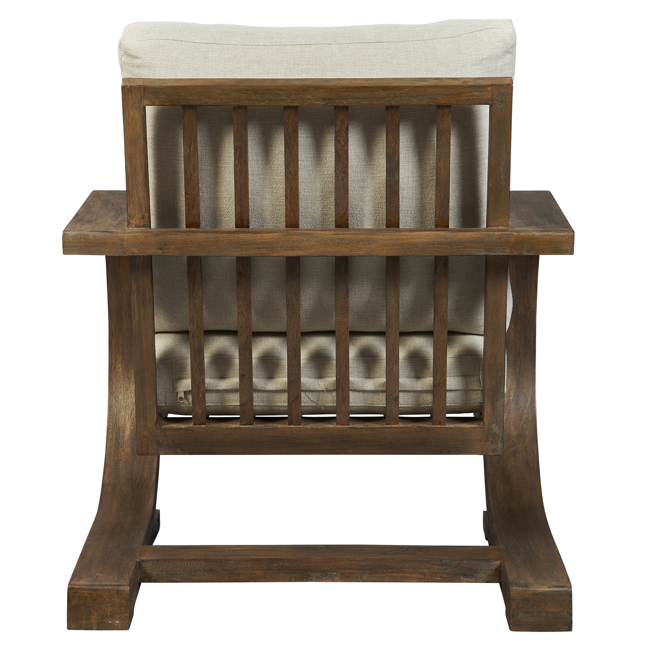 Bedrich Wooden Accent Chair - Image 5