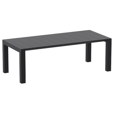 Farrah Rectangular Extendable Plastic 29.5" Dining Table - Image 0