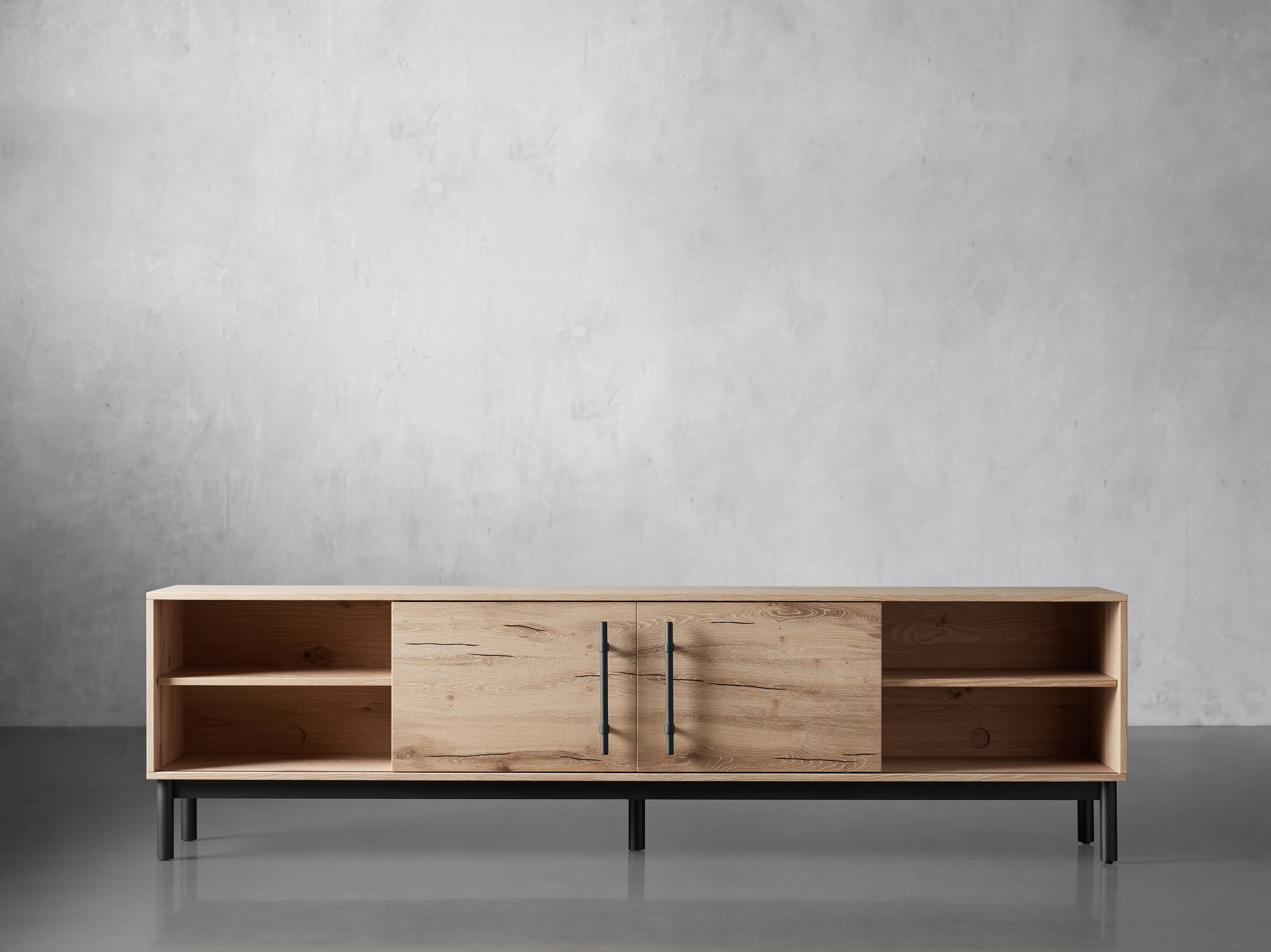 Sullivan Media Console in Wood Natural - Image 0