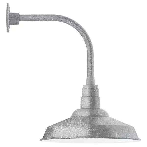 Brea Outdoor Curved Arm Wall Sconce - Image 0