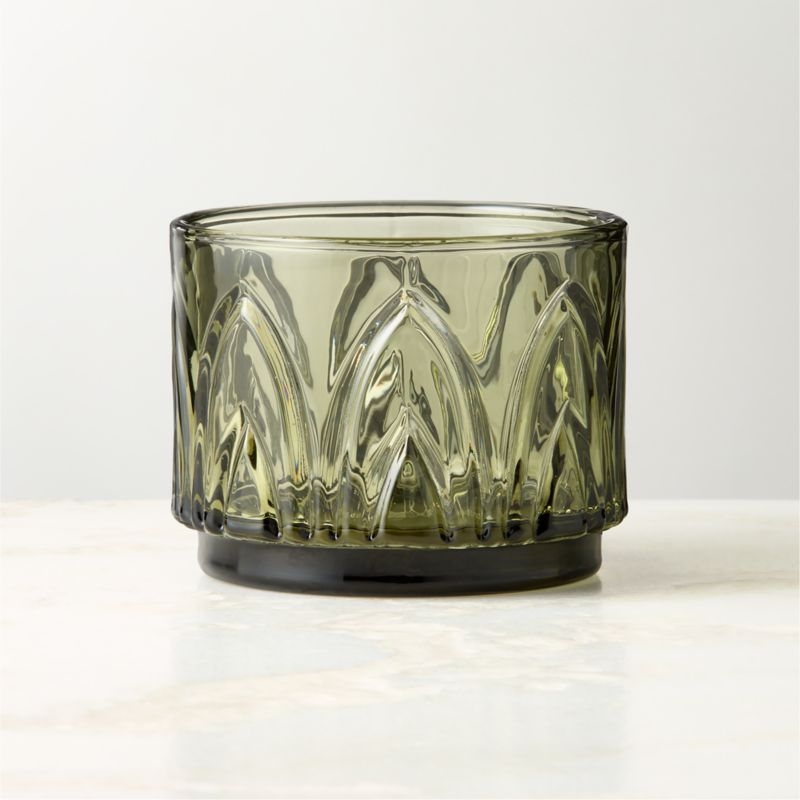 Buchanan Green Stacking Double Old-Fashioned Glass - Image 3