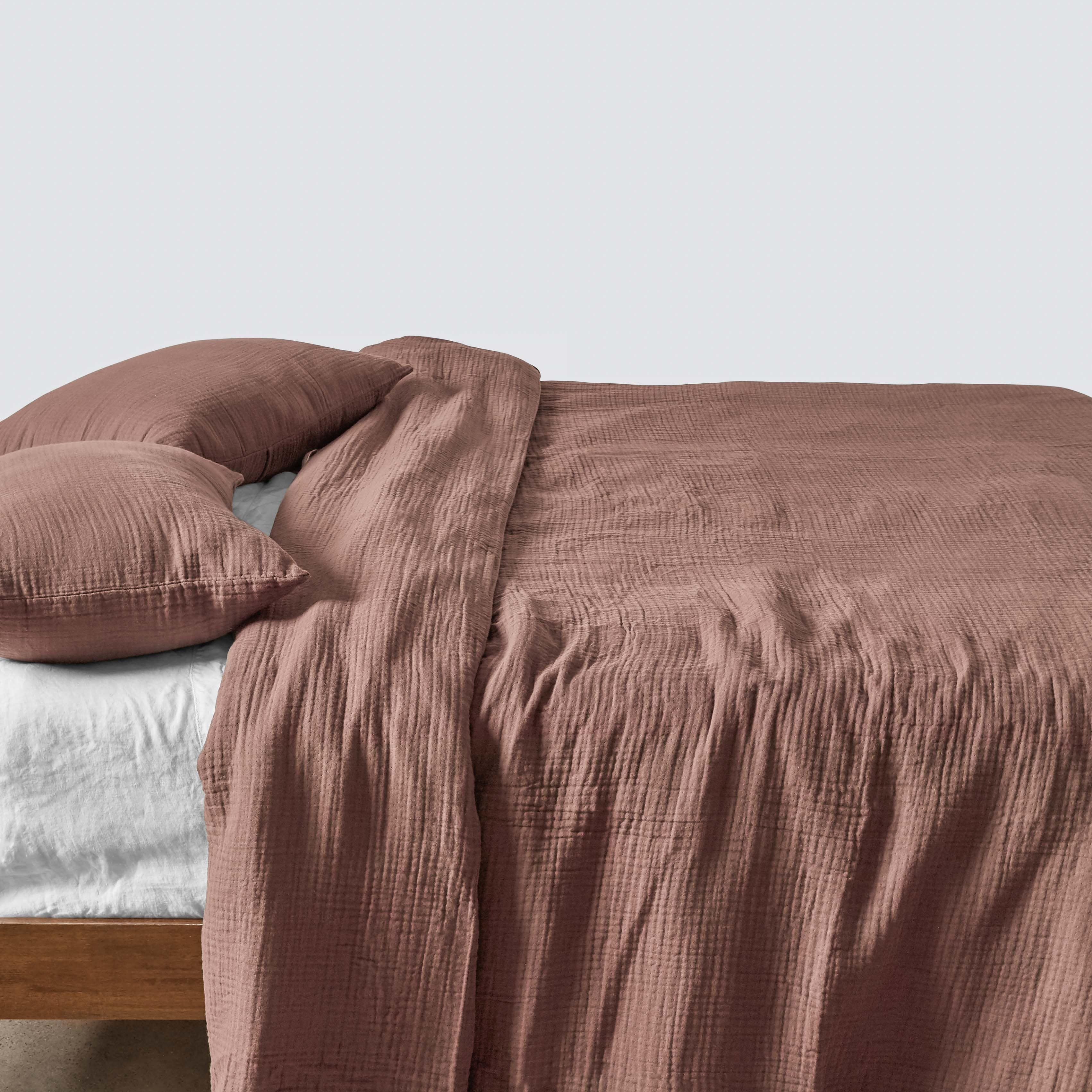 The Citizenry Organic Cotton Gauze Duvet Set | King/California King | Blue - Image 7