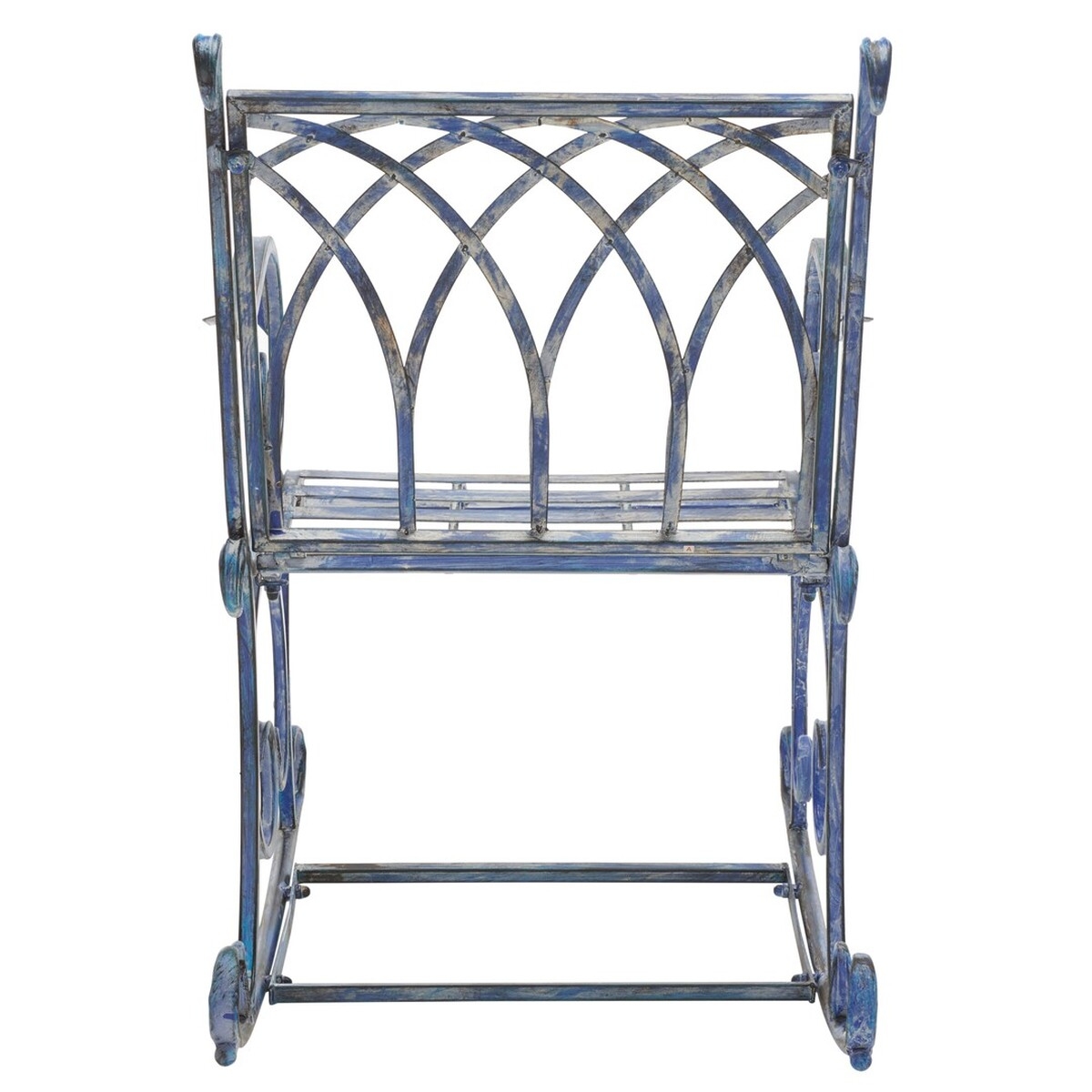 Medrano Rocking Chair - Mossy Blue - Safavieh - Image 8