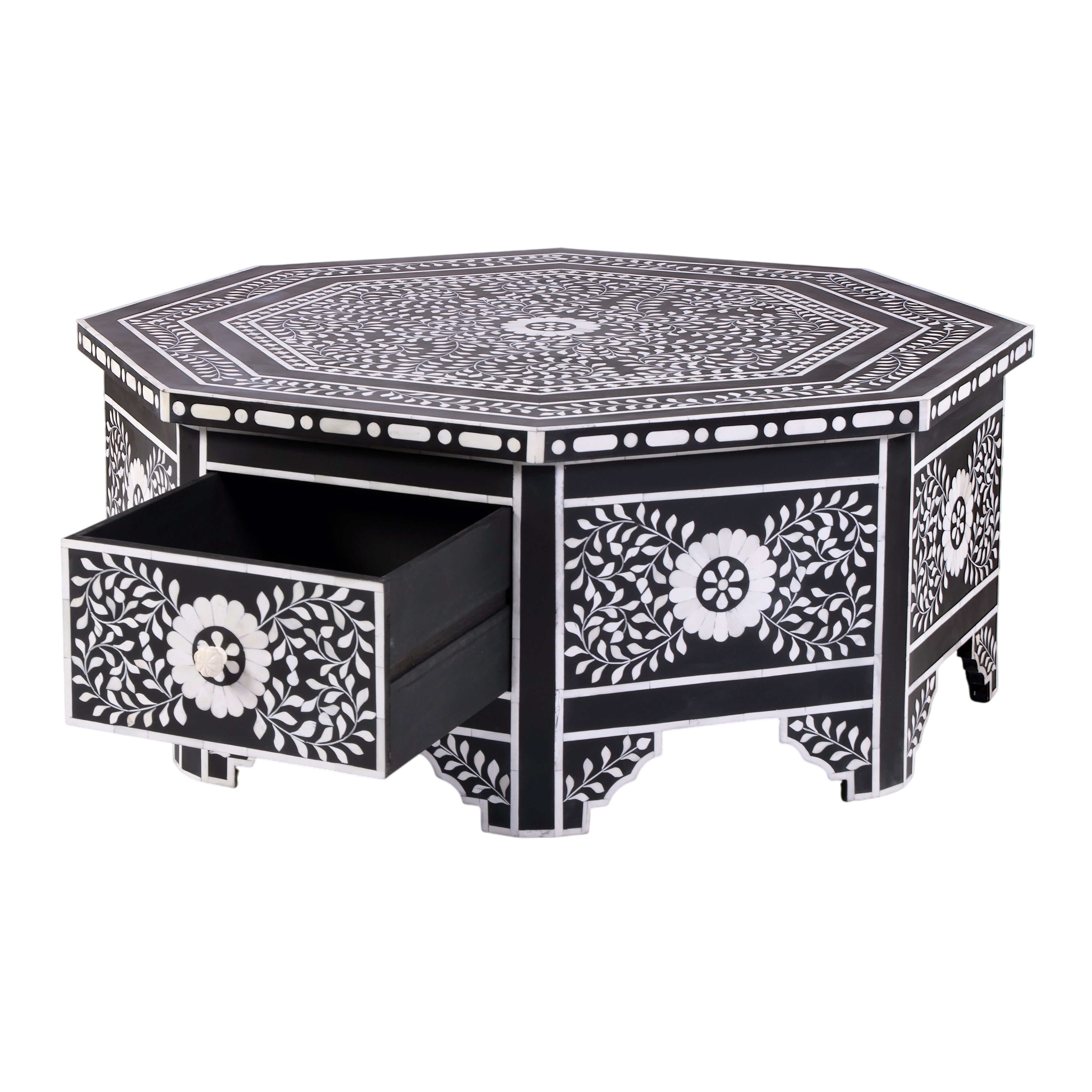 Blackwell Black Bone Coffee Table - Image 3