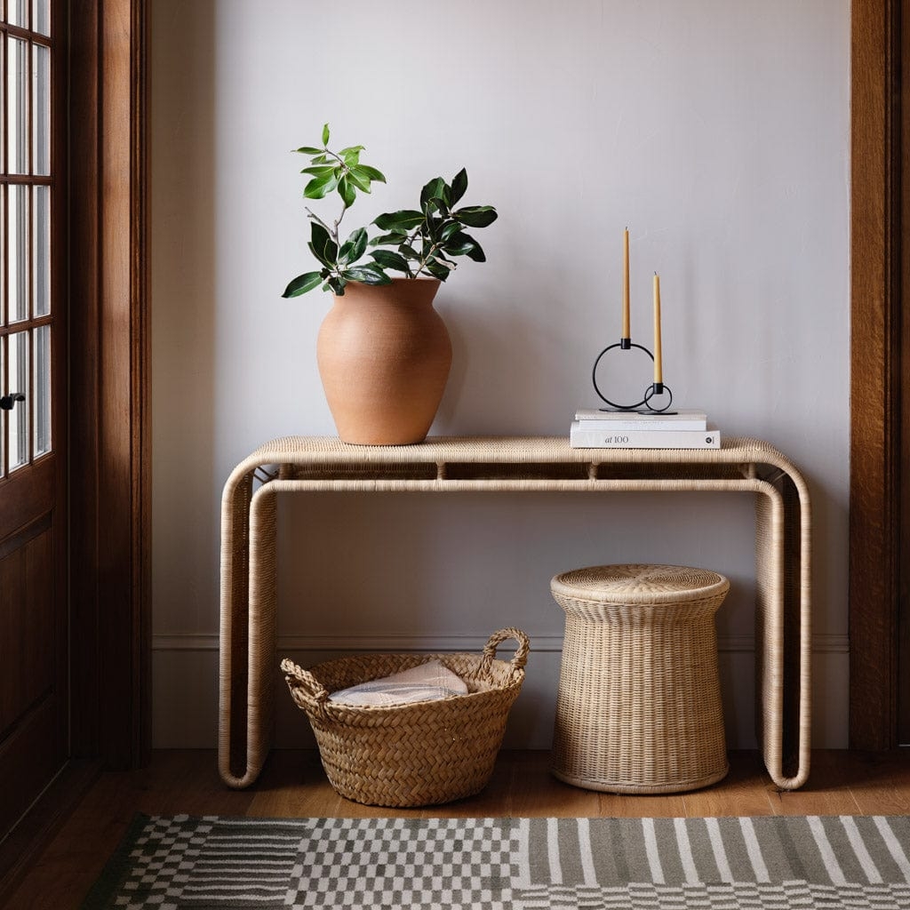 The Citizenry Ora Wicker Side Table | Natural - Image 8