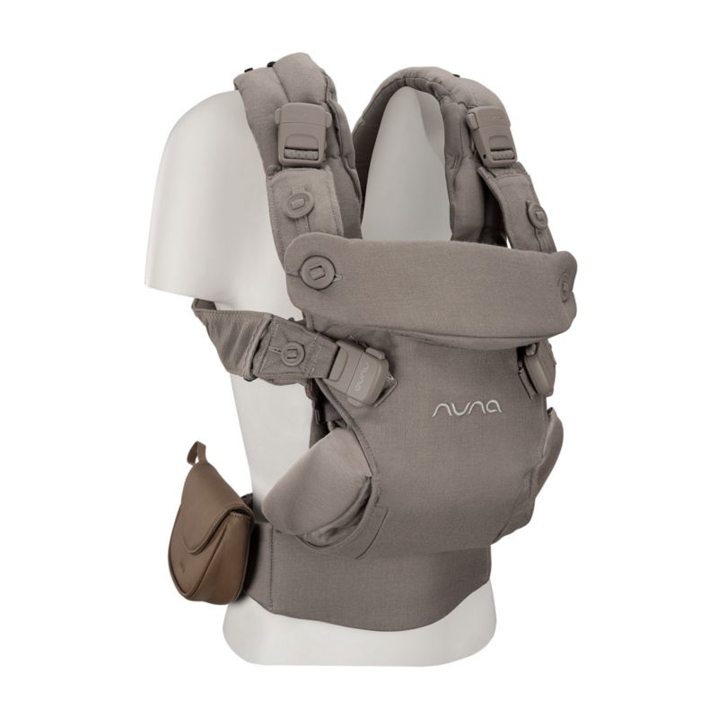 Nuna ® CUDL ™ Luxe Pewter Grey 4-in-1 Baby Carrier - Image 4